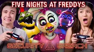 Teens Try Playing Five Nights at Freddy's for the First Time!!