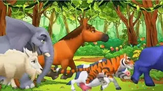 animal jungle running green screen animal crossing video animal stampede