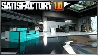 Interior design in Satisfactory 1.0