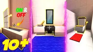 [ Minecraft ]-10+ Modern Bathroom Designs.