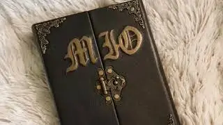 Handmade leather grimoires and notebooks