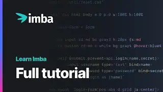 Learn Imba [full tutorial]