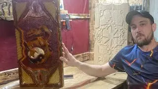 Нарды Инь☯️Янь с 🐲драконом ручной работы