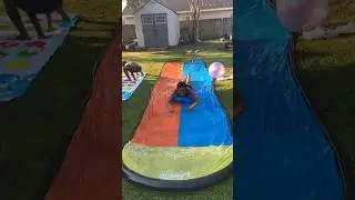 Here’s me going down on the slip ‘n slide yesterday… BIG FAIL 🤣 #slipnslide #fail #birthdayparty