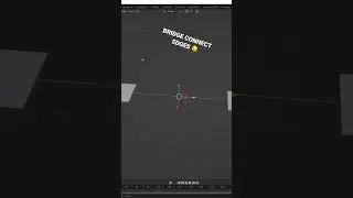How to Bridge Connect Edges in Blender 😲 