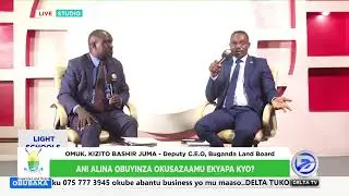 ANI ALINA OBUYINZA OKUSAZAAMU EKYAPA KYO