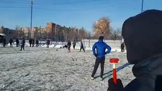 Мини-футбол на снегу Финал 