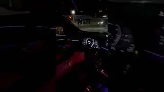 BMW M5 CS launch control.