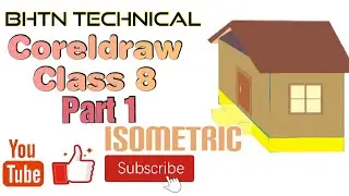 Coreldraw Class 8 || ISOMETRIC