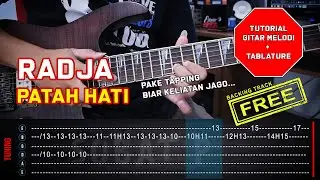 Tutorial Gitar Melodi Radja - Patah Hati + Tab | Mudah Di Mengerti Buat Pemula By Sobat P