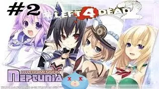Left 4 Dead 2- Walk Through-(HyperDimension Neptunia Mod) Pt.2