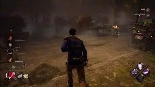 A lucky escape from a slugger - Dead By Daylight 💀🎮