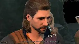 Baldurs Gate 3 Patch 7 in 4K with human Barbarian Playthrough Part 3. The Crypt... (backwards)