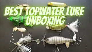 Bass Fishing Tackle Unboxing | Best Topwater Lure UnBoxing Ever #basstackle