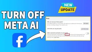 How to turn off Meta AI on Facebook