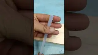 Be sure to remember this trick on how to use hot glue sticks.
