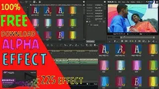 Edius 7/8/9 Alpha Effects ll Free Download ll Editing Master 9749092282