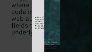 SQL Injection, Cybersecurity Mini Dictionary 
