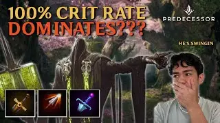 100% crit rate sevarog CARRIES games | predecessor gameplay