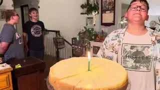 Louis 13th bday with Josh and Jaymeson