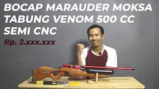 BOCAP MARAUDER MOKSA SEMI CNC TABUNG VENOM 500 CC
