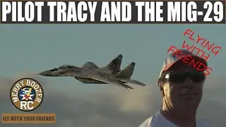 PILOT TRACY'S MIG29 Full Flight at Florida E-Jets 2022 (Steady On The Sticks.)