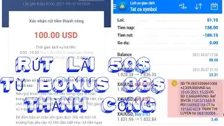 Rút Tiền Từ Sàn Forex. Bonus 88$. HXFXglobal.