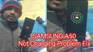 How To fix #Samsung #A50 Not Charging/#SAM-A505F #Charging #error Charging problem fix