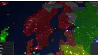Map of 1444 Europe (Rise Of Nations)