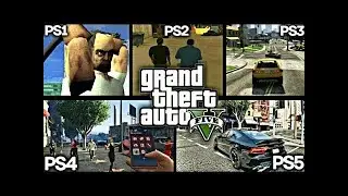 GTA V PS1 VS PS2 VS PS3 VS PS4 VS PS5