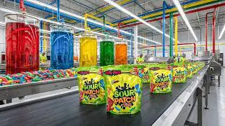 How Sour Patch Kids Are Made In Factory