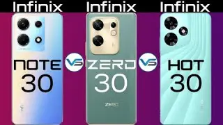 Infinix Note 30 4G VS Infinix Zero 30 4G VS Infinix Hot 30 4G | Infinix Zero 30 Series