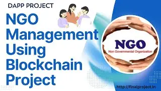 NGO Management Using Blockchain #blockchainproject