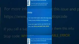 FIX Blue Screen WHEA UNCORRECTABLE ERROR | Windows 10