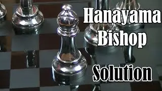 How to Solve Hanayama Bishop Puzzle (From BePuzzled)