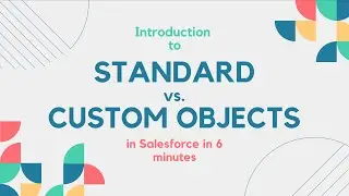 Standard & Custom Objects | Create custom object | When to use which | Best Practices in Salesforce