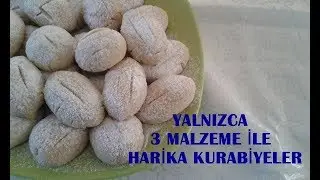 SADECE 3 MALZEME- NEFİS UN KURABİYESİ Tarifi  #kurabiyetarifi #AyınKanalı
