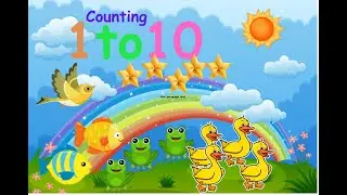 Animals Counting Numbers Song for Kids | Learn Numbers 1 to 10