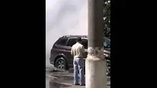 Прорвало трубу. Северодвинск