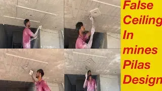 Latest false ceiling in cove mines pilas design ! For DIY ! Full video!