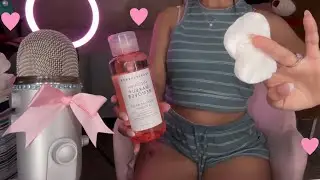 Girlfriend Cleans Yours Face ASMR