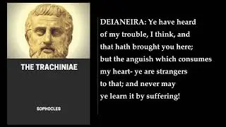 The Trachiniae ✨ By Sophocles. FULL Audiobook