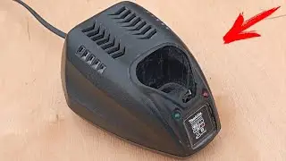 GENIUS DIY IDEA FROM A SCREWDRIVER CHARGER!