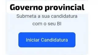 Aprenda a candidatar se no concurso do governo provincial...