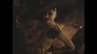 Alcina Dimitrescu - Lady Dimitrescu scene Resident Evil Village scenepack.