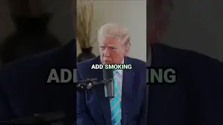 Donald Trump's never drank 🚫