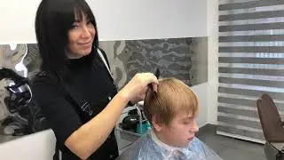 Мужская стрижка для брутального юноши
