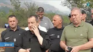 Dačić: Požari na Staroj planini i okolini Žagubice stavljeni pod jednu vrstu kontrole