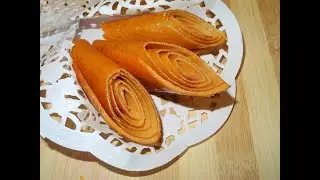 Сушеная дыня. Пастила из дыни. Как сушить дыню и арбуз кусочками.