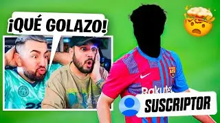 REACCIONANDO A GOLAZOS Y JUGADAS DE SUSCRIPTORES ft. Vitu